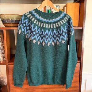 Howlin’ Men’s fair isle sweater